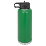 Custom  Stainless Steel 40oz Colored Water Bottle