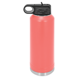 Custom  Stainless Steel 40oz Colored Water Bottle