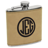 Personalized Wrapped Flask