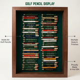 64 Golf Pencil Display Case