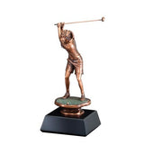 Ladies Driver Resin Golf Trophy