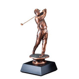 Men's Swing Resin Golf Trophy