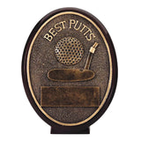 Golf Best Putt Plaque