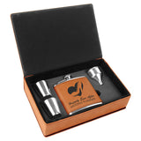 Personalized Flask Gift Set