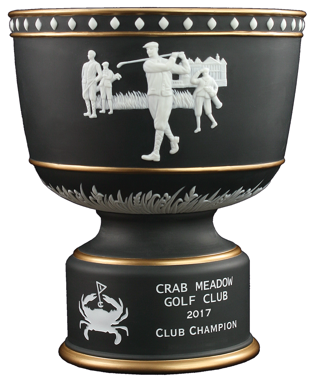Vintage Bowl Golf Trophy