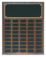 Genuine Walnut Perpetual Plaque