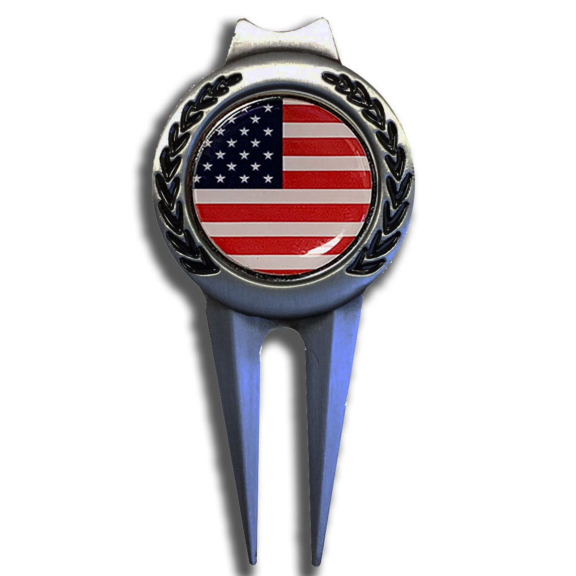 American Flag Ball Marker Divot Tool