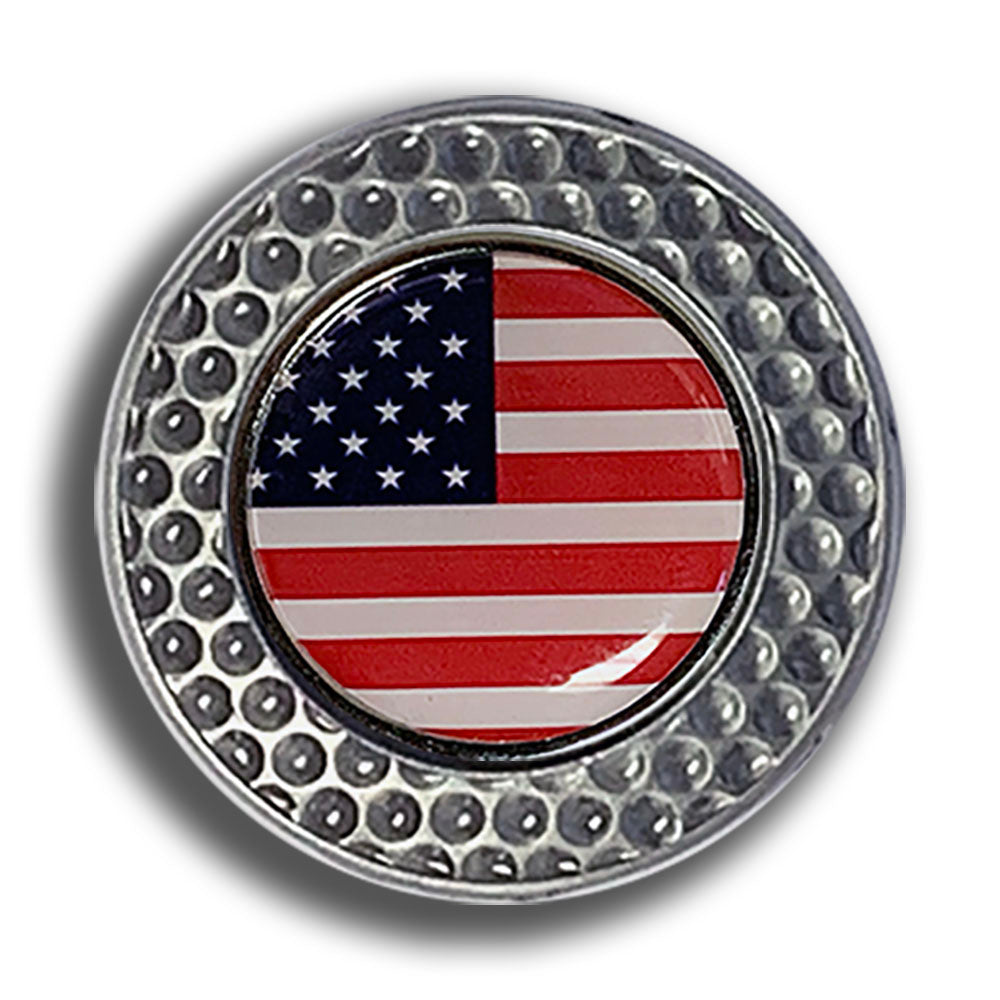 American Flag Pocket Ball Marker