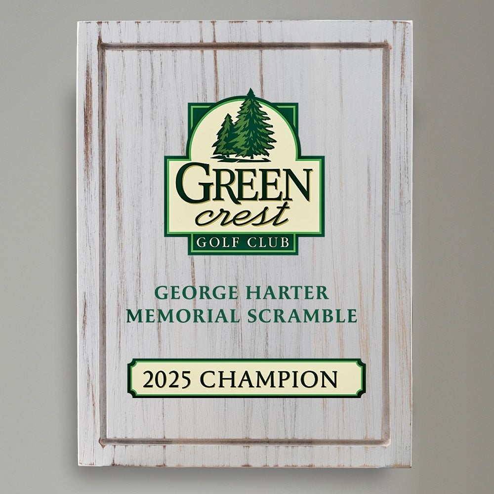 Aspen Golf Award Plaque