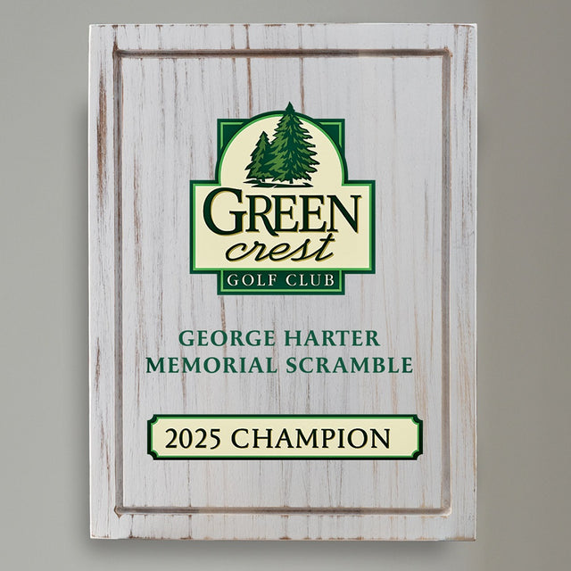Aspen Golf Award Plaque