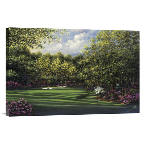 "Augusta-Amen Corner" Wrapped Canvas