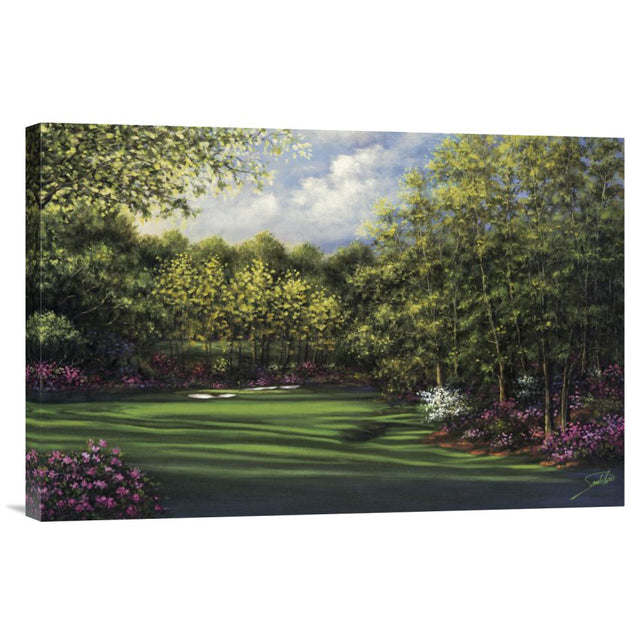 "Augusta-Amen Corner" Wrapped Canvas