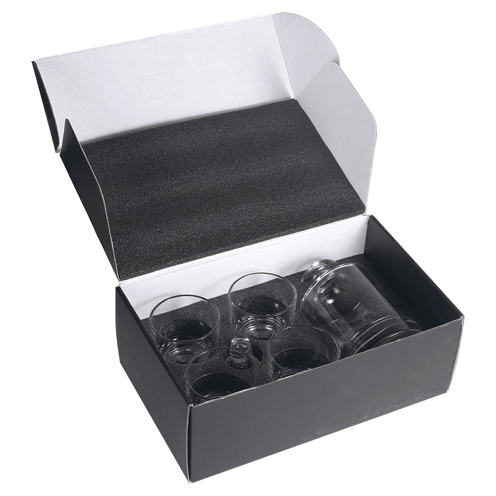 Custom Engraved Golf Ball Decanter and Glass Set