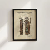 Golf Patent Print