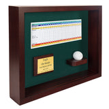 Ball & Photo/Scorecard Shadowbox Display