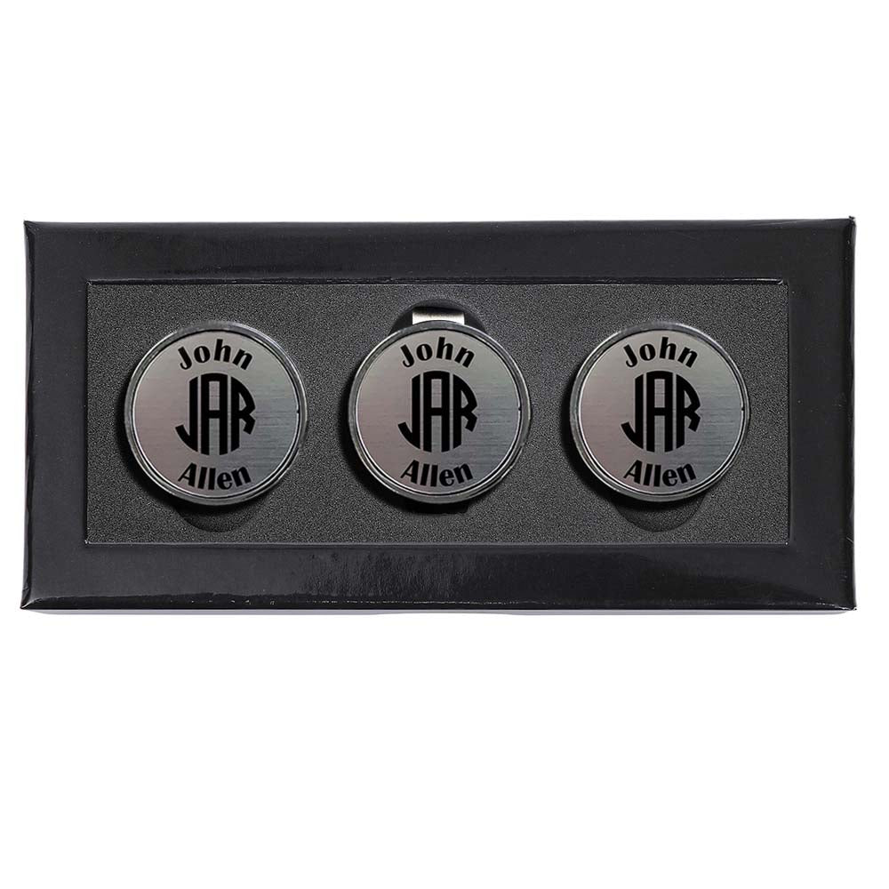 3-Letter Monogram and Text