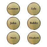 Individually Personalized Golf Ball Markers