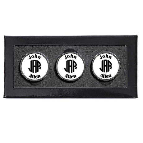 3-Letter Monogram and Text