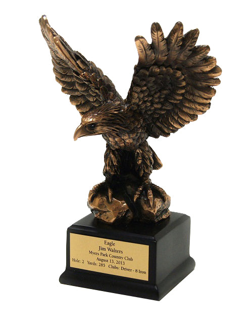 Small Bronze Eagle Trophy