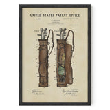 Golf Patent Print