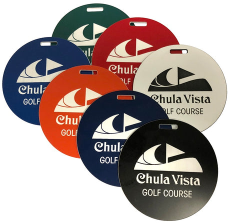 Circle Plastic Bag Tag