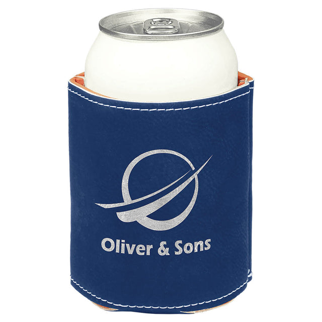 Custom Leatherette Can Cooler