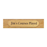 40 Golf Ball Marker Display -- Oak