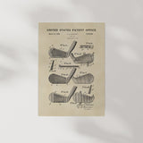 Golf Patent Print - Iron