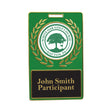 Custom Domed Metal Stamped Bag Tag