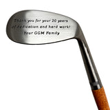 Engraved Classic Hickory Niblick Club