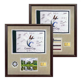 Framed Hole In One Pin Flag & Scorecard Shadow Box