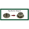 Extra Peg Marker Magnets