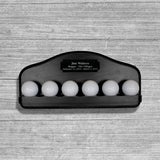 6 Golf Ball Display -- Black