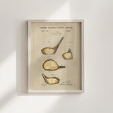 Golf Patent Print - Wood