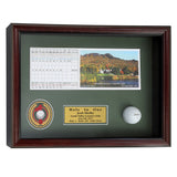 Hole-In-One Enclosed Shadowbox -- Cherry
