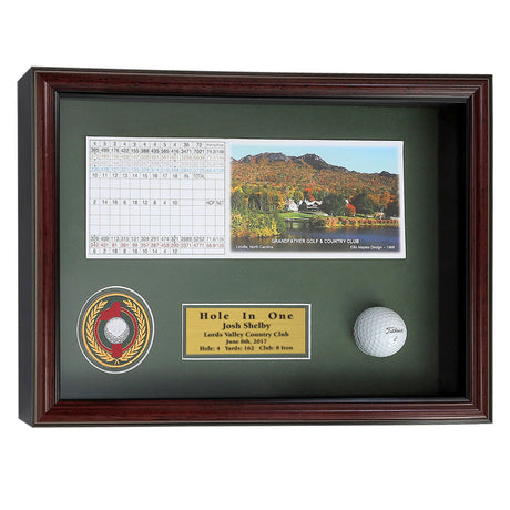 Hole-In-One Enclosed Shadowbox -- Cherry