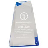 Facet Wedge Acrylic Golf Award