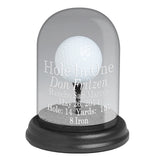 Glass Dome with Tee Hole-In-One Trophy