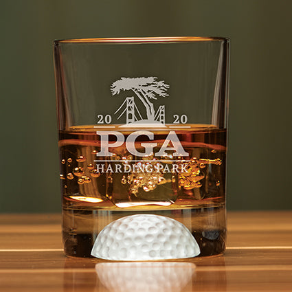 Fore Double Old Fashioned Custom Bar Glasses