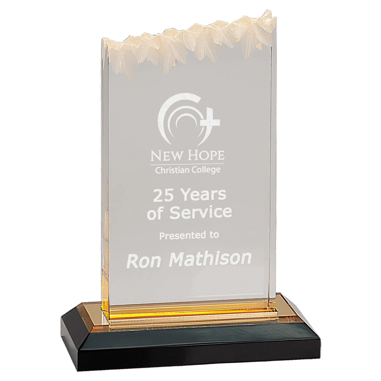 Frosted Impress Acrylic Golf Award