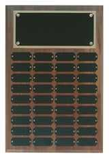 Genuine Walnut Perpetual Plaque