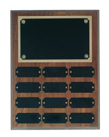 Genuine Walnut Perpetual Plaque