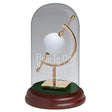 Glass Dome with Caliper -- Cherry
