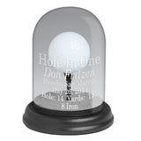 Glass Dome with Tee Hole-In-One Trophy