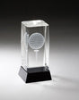 Golf Ball & Tee Optical Crystal Award