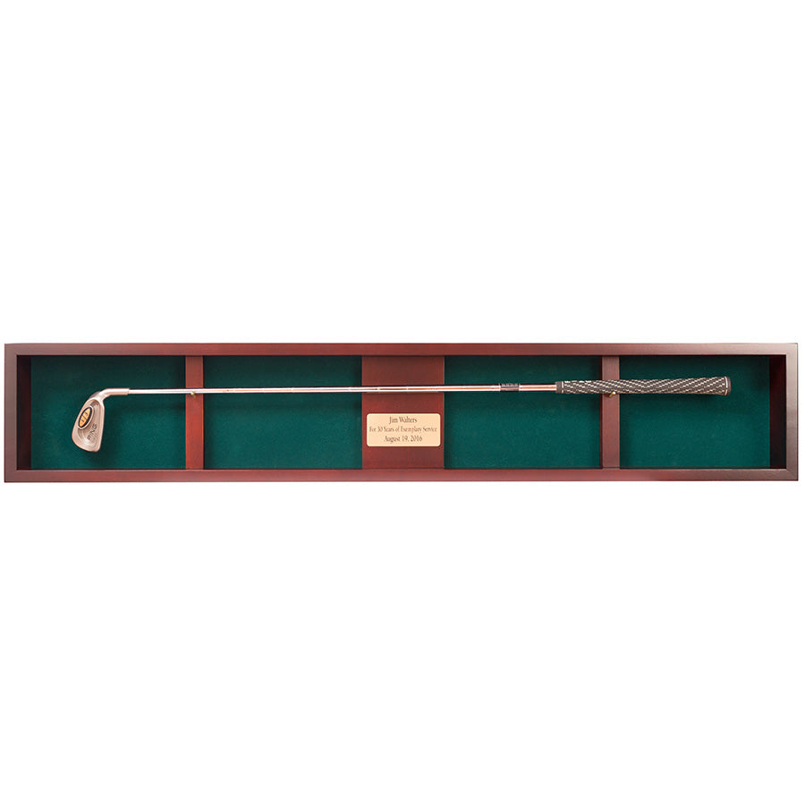 Golf Club Shadow Box Display