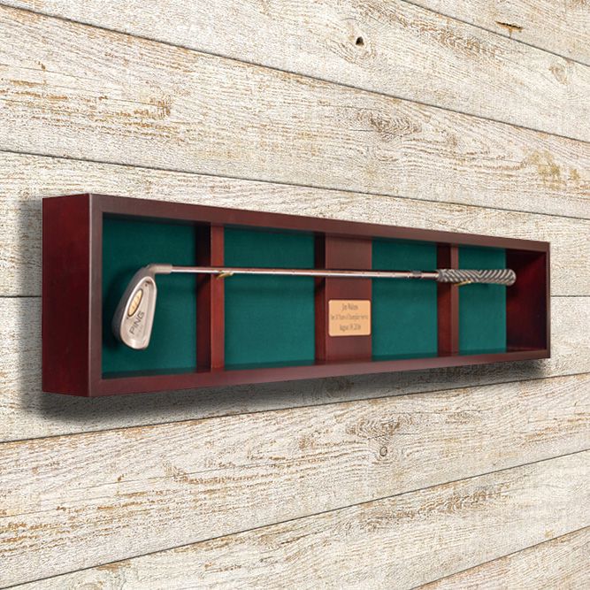 Golf Club Shadow Box Display