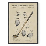 Golf Patent Print
