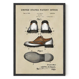 Golf Patent Print - Shoes