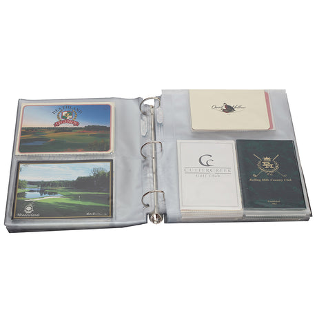 Golf Scorecard and Photo Album - Extra Pages